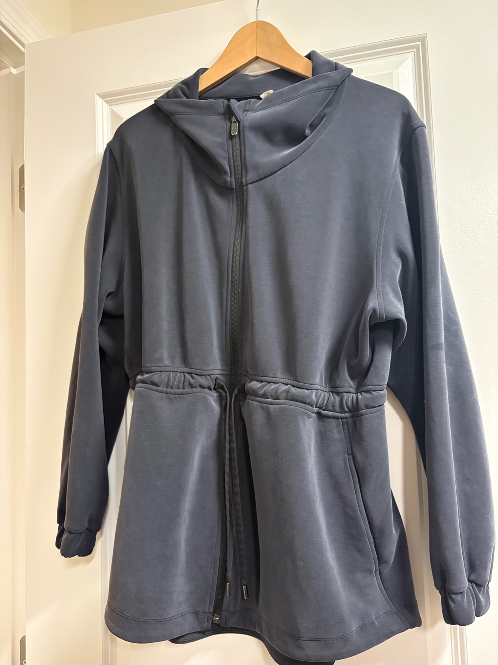lululemon athletica Charcoal Zip Hoodie